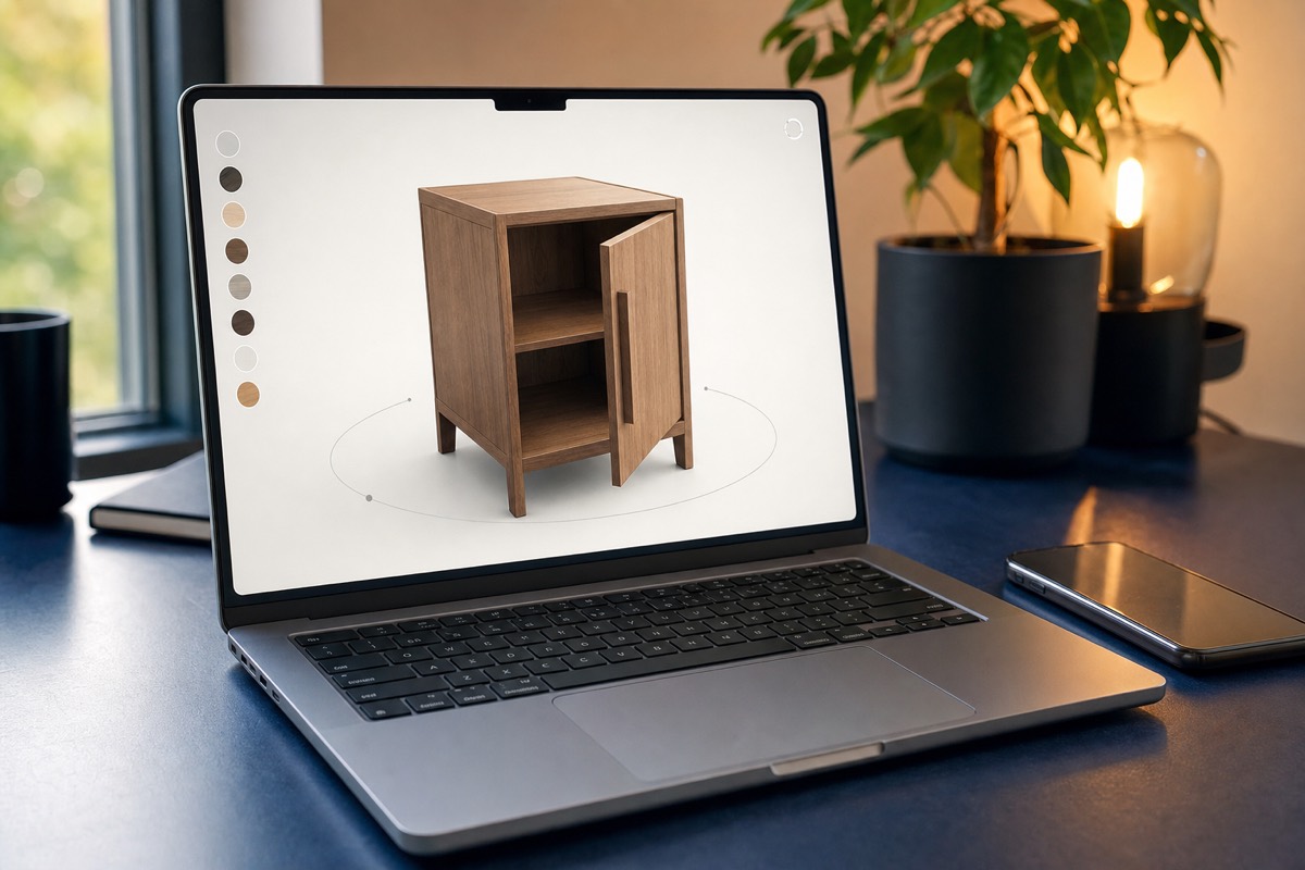 無料のビューアで3Dモデルを表示した画面